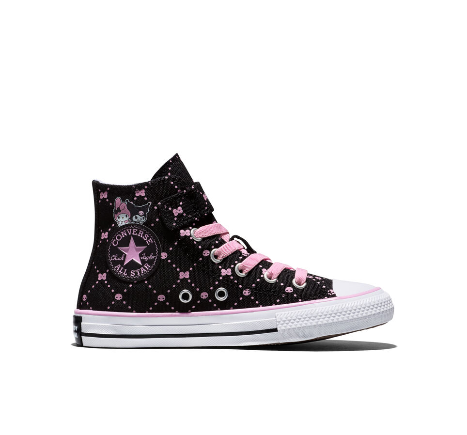 Converse x Hello Kitty® and Friends Chuck Taylor All Star My Melody™ & Kuromi™ Black/Pink/Brown — foto 2