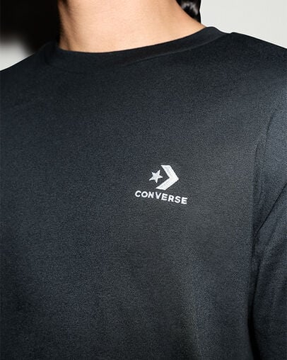 Star Chevron T-Shirt Black