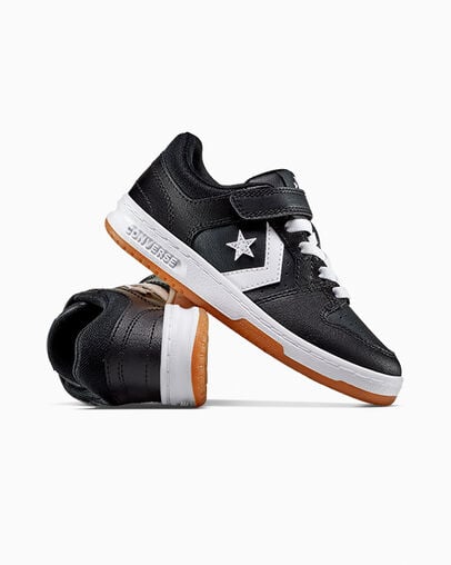 CL98 Easy-On Black/White/Black, Detail Angle View