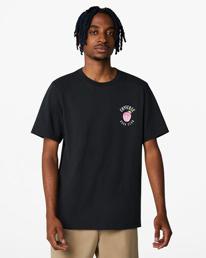 Book Club Graphic T-Shirt Black, Front View