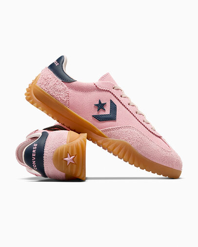 Run Star Trainer Suede Rosa loto/Rosa loto, Detail Angle View