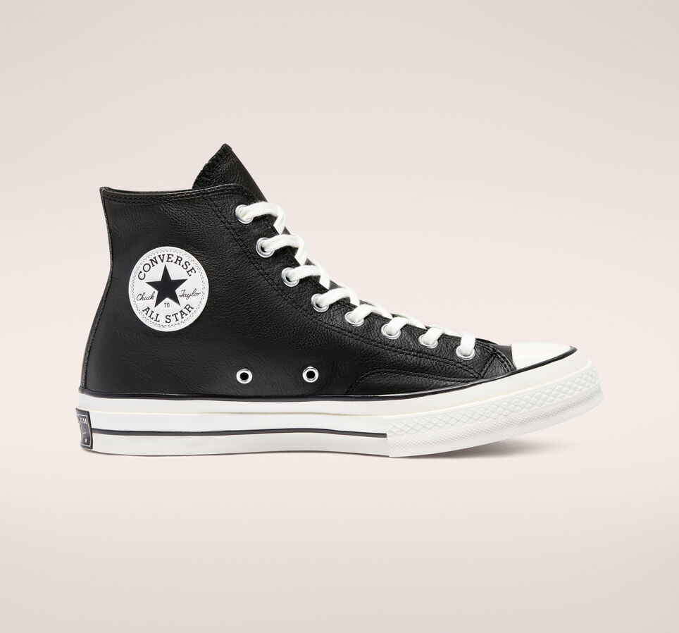 Converse Color Leather Chuck 70 Schwarz/Egret/Schwarz