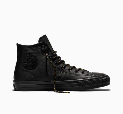 Converse CONS CTAS Pro Leather Black/Yellow/Total Eclipse