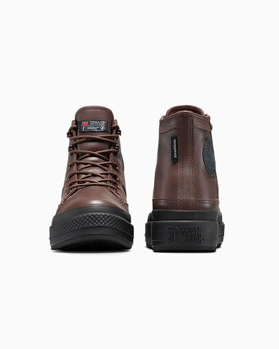 Chuck Taylor All Star Equip Waterproof Boot Totally Fudged/Totally Fudged, Heel View