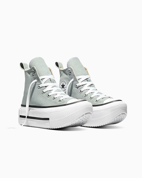 Chuck Taylor All Star Lift Double Stack Pavemint/White/Black