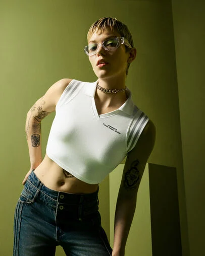 Converse x Feng Chen Wang Polo White/Arctic Ice