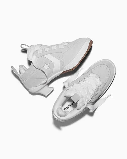 Converse x Vaquera VX-1 Heel White/Black/Honey, Angled View