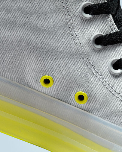 Chuck Taylor All Star CX Ash Stone/Black/Lime Twist, Detail Angle View