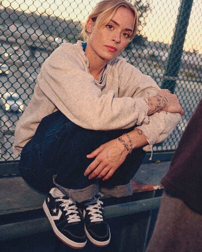 CONS AS-1 Pro Suede Zwart/Wit/Gum