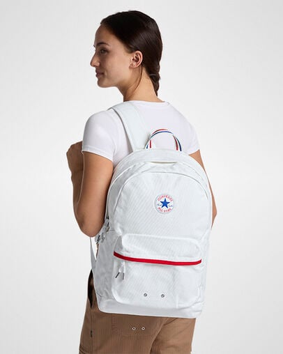 Chuck Backpack Egret, On Model View