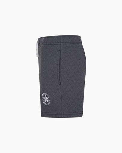 Pointelle Shorts Dark Matter, Full Body View
