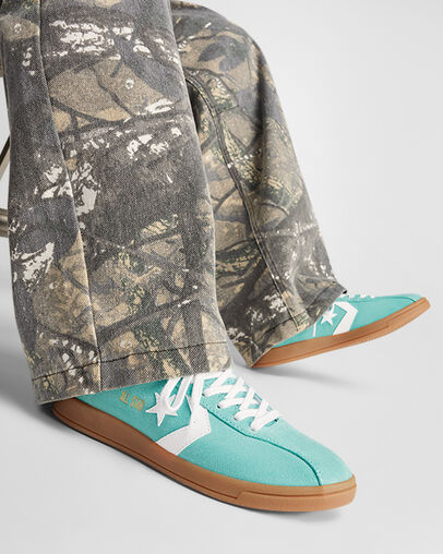 All Star Classic Trainer Suede Archive Sea Green/White/Gum, Reflective View