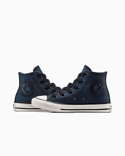 Chuck Taylor All Star Durable Navy/Black/Egret, Detail Angle View