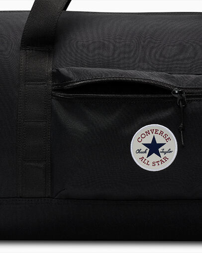 Go 2 Duffle Converse Black, Detail View