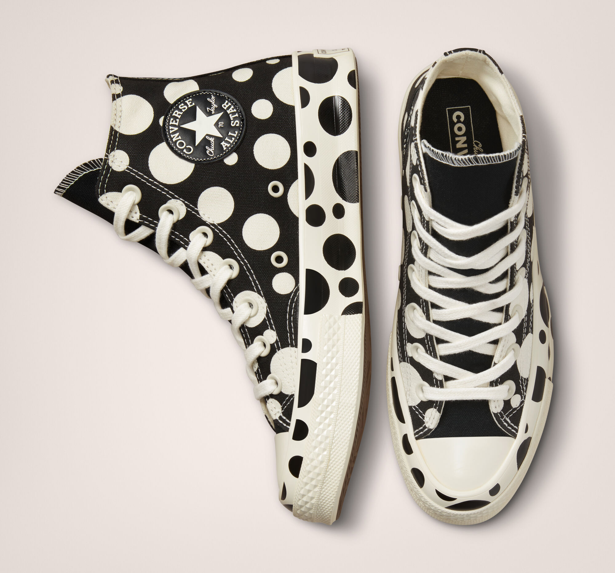 Take A Look About Polka Dot Converse High Tops