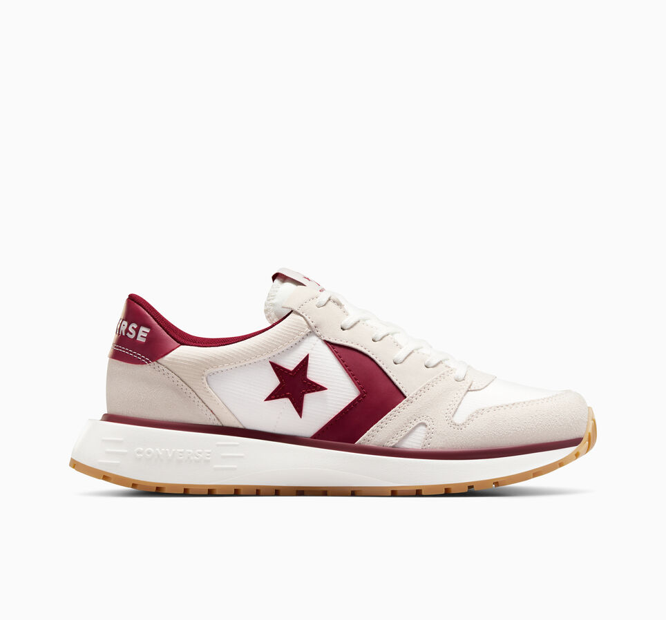 Omni Trainer Egret/Vintage White/Park Red