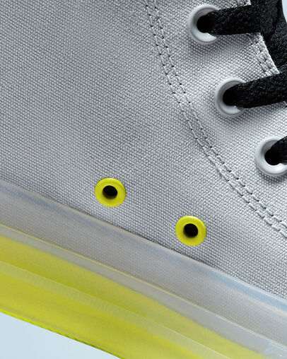 Chuck Taylor All Star CX Ash Stone/Black/Lime Twist, Detail Angle View