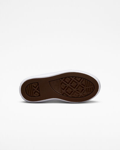 Chuck Taylor All Star Move Platform Paper Floral White/Bold Mandarin/Light Dew, Outsole View