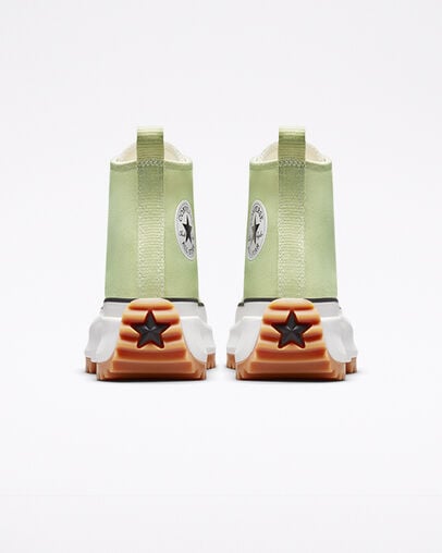 Run Star Hike Platform Seasonal Color Olive Aura/Black/White, Heel View