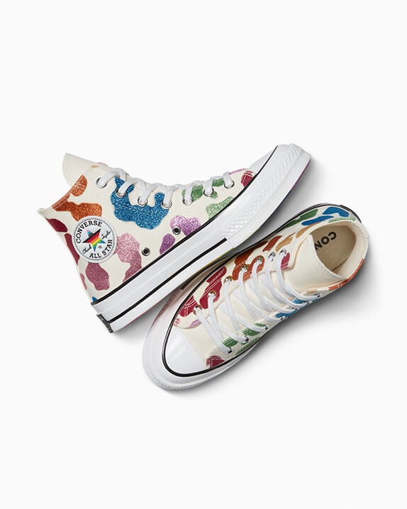 Chuck 70 Pride Egret/Blue/Black