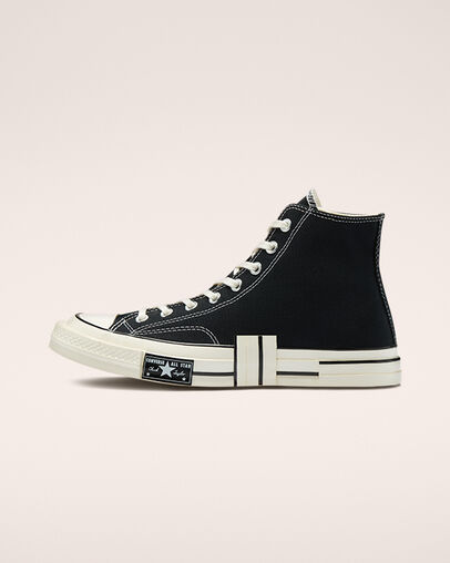converse remix rubber patchwork