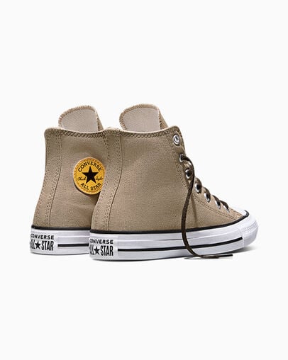 Chuck Taylor All Star Color Pop Vintage Cargo/Sunny Outlook, Heel View