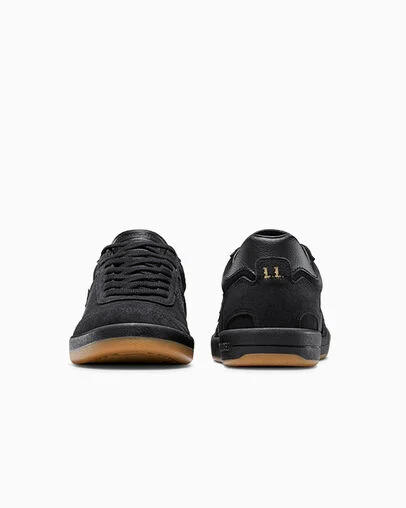 CONS Louie Lopez Pro 2 Suede Black/Black/Gum, Heel View