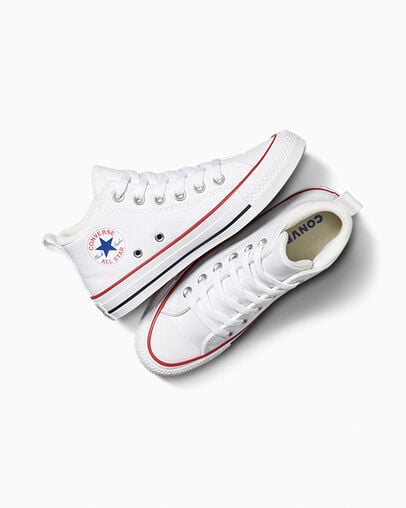 Chuck Taylor All Star Malden Street White/Red/Blue, Angled View