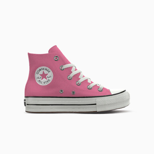 Converse Custom Chuck Taylor All Star Eva Lift Platform By You Pink – A09654CSP25_pink_CO