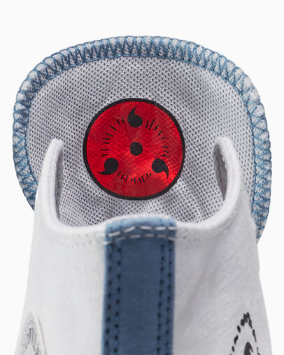 Converse x NARUTO SHIPPUDEN Sasuke Chuck Taylor All Star Fossilized/Vintage White, On Foot Shot 2