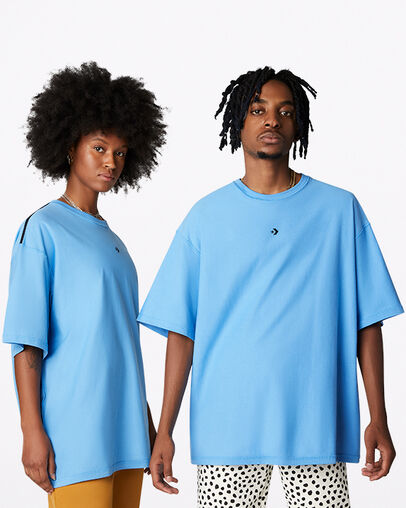 Camiseta Crossover University Blue, Front View