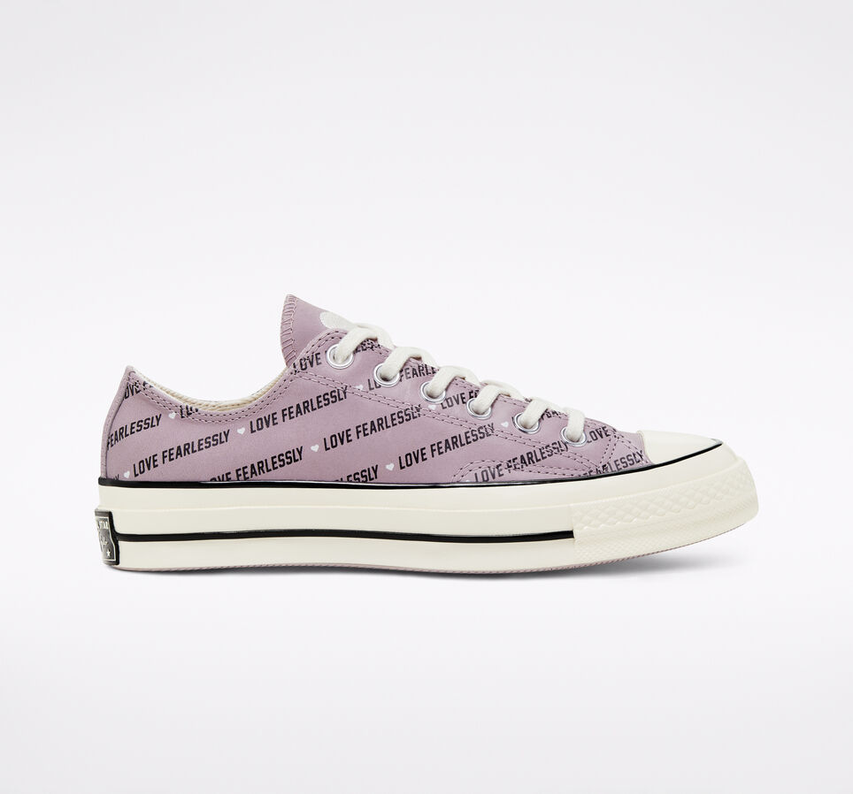 Chuck 70 Love Fearlessly Amethyst Grey/Egret/Black