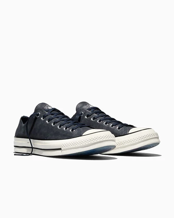 Chuck 70 Vintage Leather Navy/Egret/Black