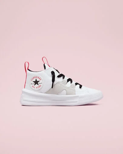 Chuck Taylor All Star Ultra Color Pop White/Black/University Red, Outer Side View