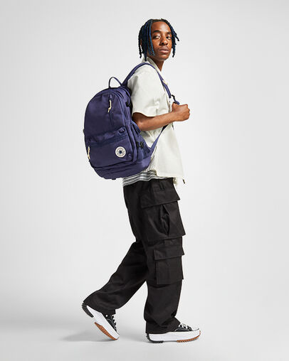 Straight Edge Backpack Uncharted Waters Blue/Open Sesame