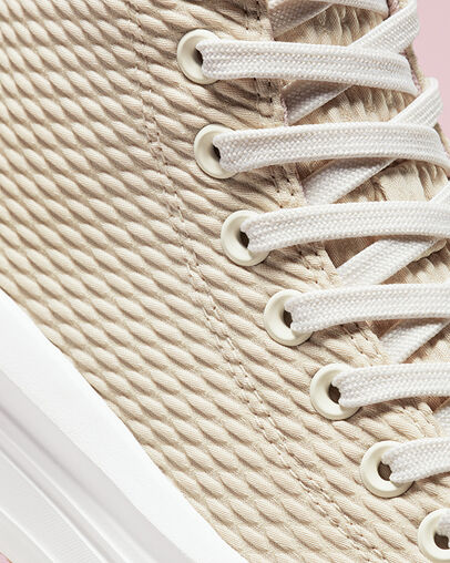 Chuck Taylor All Star Move Future Utility Ficelle/Blanc vintage/Fosse de feu, Detail Angle View