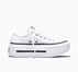 Chuck Taylor All Star Lift Double Stack Platform Canvas Blanco/Negro/Blanco