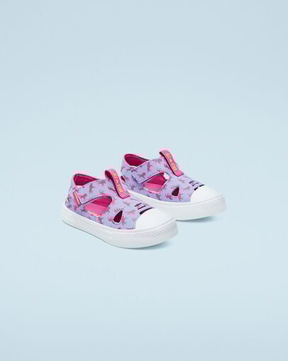 Chuck Taylor All Star Superplay Sandal Unicorns Twilight Pulse/Active Fuchsia, Angled View