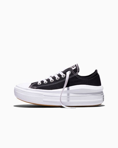Chuck Taylor All Star Move Platform Black/White/White, Inner Side View