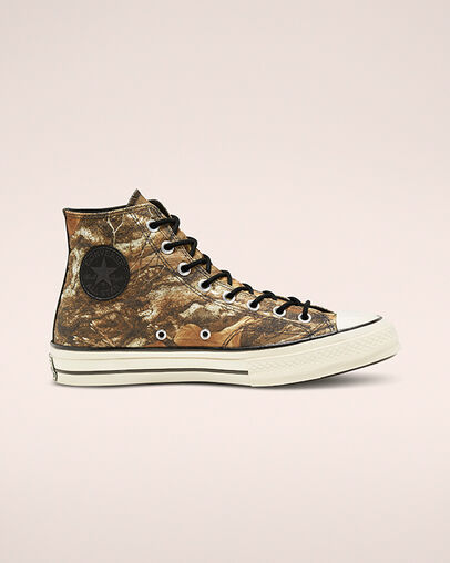 Unisex REALTREE EDGE® Chuck 70 Black/Saffron Yellow/White, Outer Side View