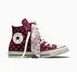 Chuck Taylor All Star Scarf Bow Deep Bordeaux/Egret/New Found Bloom Pink