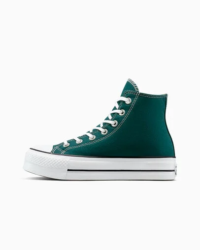Chuck Taylor All Star Lift Platform Jaded Teal/White/Black, Inner Side View