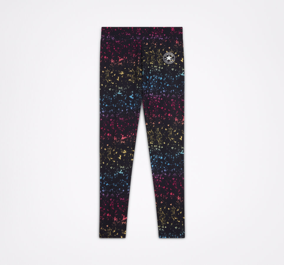 Leggings de cintura alta All-Over Print Negro