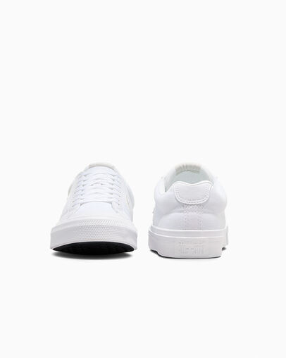 Sport Casual White/White/Barely Grey, Heel View