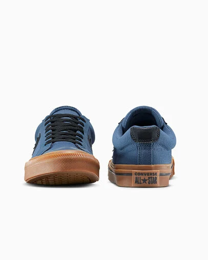 Converse Sport Casual Slacker Blue/Black/Gum Honey, Heel View