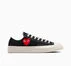 PLAY Comme des Garçons Single Heart Chuck 70 Black/Egret/Red