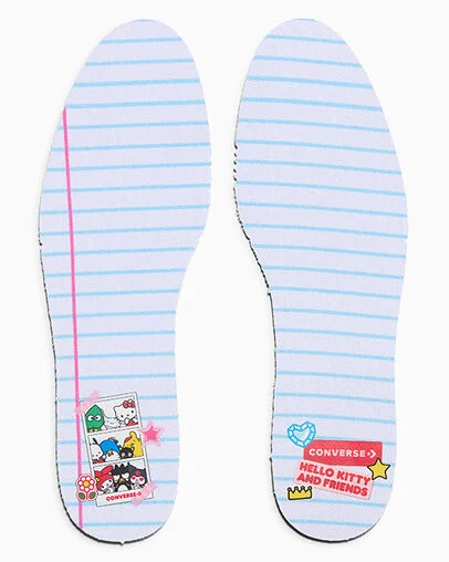 Converse x Hello Kitty And Friends Chuck Taylor All Star BFFS White/Black/Pink, Detail Angle View