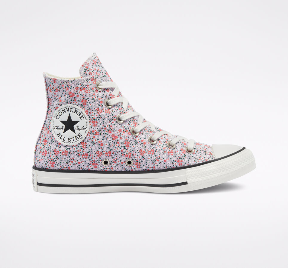 Chuck Taylor All Star Vintage Floral Vintage White/Pink Foam