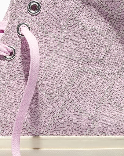 Chuck 70 Snakeskin Print New Found Bloom, Detail Angle View