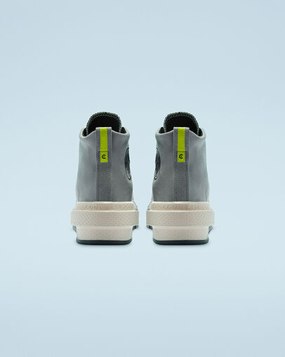 Unisex All Star Disrupt CX Ash Stone/Lt Orewood Brown, Heel View